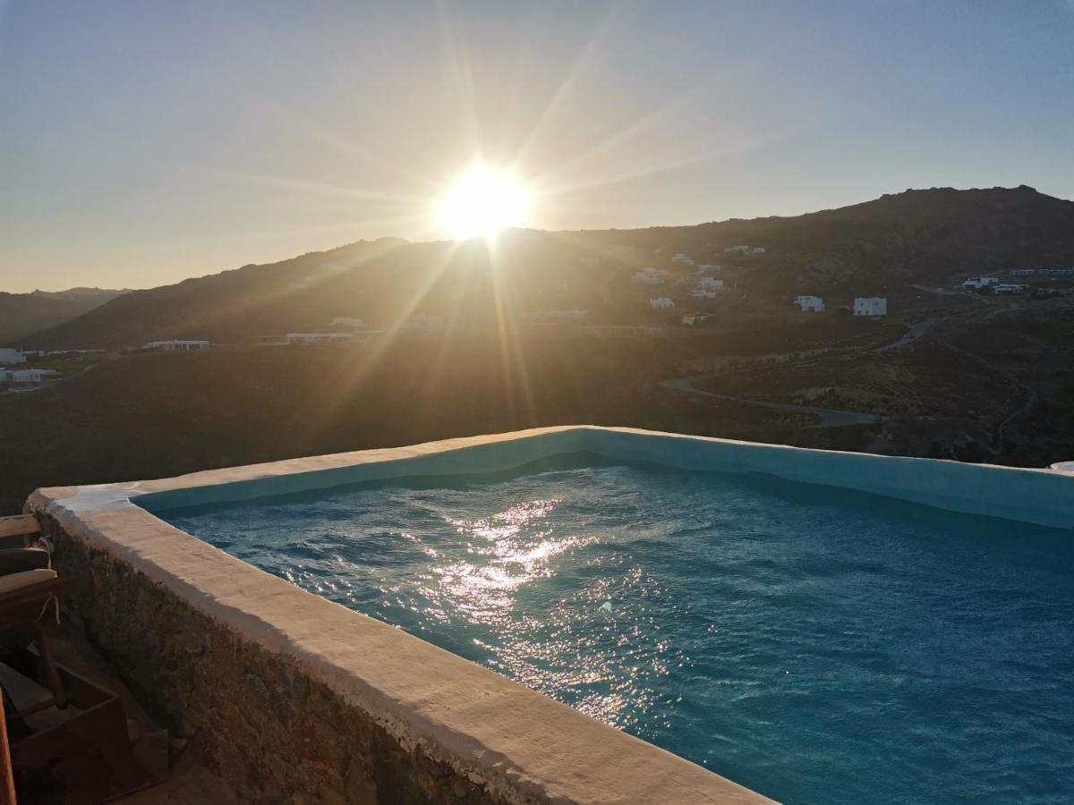Villa Viktoria In Elia Beach, Mykonos Mykonos Town Luaran gambar