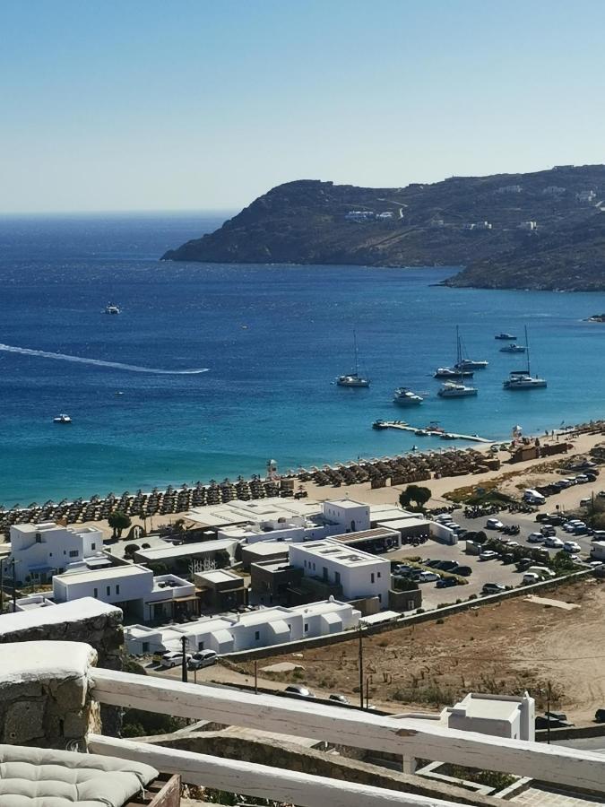 Villa Viktoria In Elia Beach, Mykonos Mykonos Town Luaran gambar